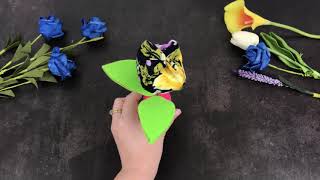 (TRAILER) DIY Realistic Fabric Tulips // How to make fabric Tulip Pinchusion