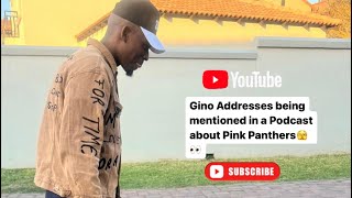 Gino Addresses recently being mentioned in a Podcast about Pink Panthers.