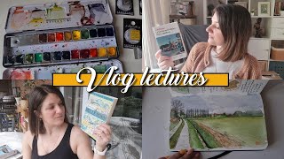 JOEL DICKER 📔 et de nouvelles AQUARELLES 🖌 VLOG LECTURES 📚