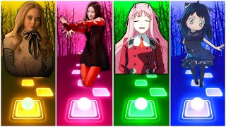 TOCA TOCA TIK TOK 🆚 WEDNESDAY ANIME BLODDY MARY 🆚 BLACKPINK JISOO FLOWER 🆚 MEGAN M3GAN