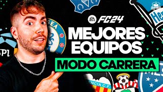 Los MEJORES EQUIPOS para MODO CARRERA en FC 24