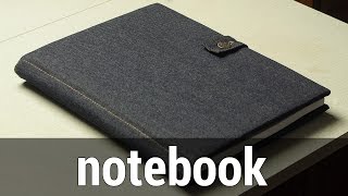 Notebook with Jeans Cover | Блокнот с джинсовой обложкой