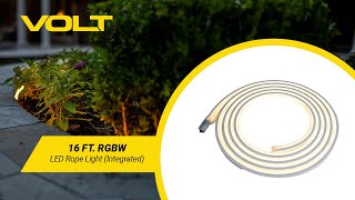 VOLT® 16 ft. RGBW Integrated LED Rope Light | What's in the Box?