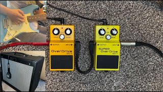 BOSS OD-3 vs SD-1