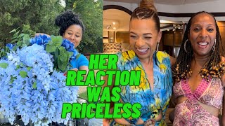 HER REACTION WAS PRICELESS/TRAVEL CHEF/CELEBRATION OF LIFE/YACHT PARTY/TCOOKSWITHFLAVE ❤️