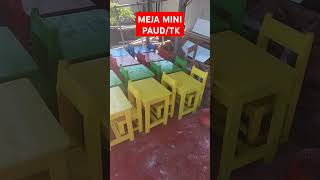 Meja mini paud/tk