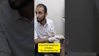 anterior technique for intra-articular steroid injection _ knee Osteoarthritis _ Dr Mahmood Sqour