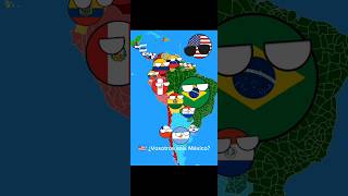 El nivel de geografía de Estados Unidos... #countryballs #humor #random