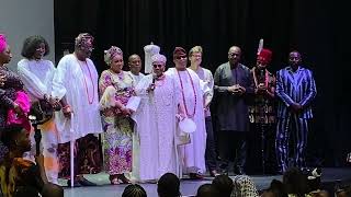 ERELU KUTI OF LAGOS GIVES SPEECH AT THE PREMIERE OF HOISE OF GA’A THE MOVIE| Bronze Studios