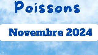 Poissons novembre 2024