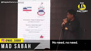 STANDUP COMEDY SHOW : FIRST DAY SABAH POOR