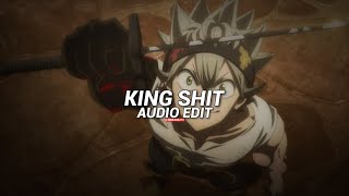 King Shit - Shubh | Audio Edit | Non Copyright