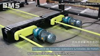 Double Layer Roof Panel Machine With Automatic Stacker