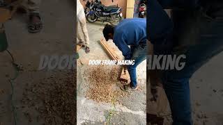 Door frame making