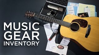 Keeping a Music Gear Inventory in Case of Emergency