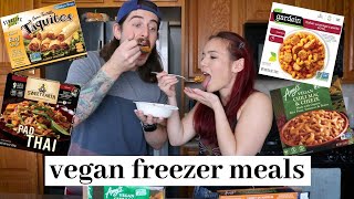 Trying Vegan Frozen Meals // Taste Test