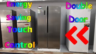 Double Door Refrigerator Tuch Control Energy Saving