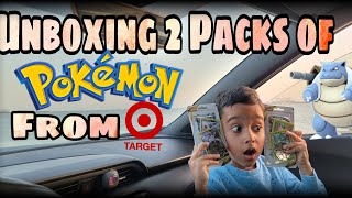 Unboxing 2 packs of Silver Tempest Pokemon Cards from Target