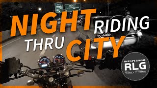 Chill Out Night Ride on my interceptor650