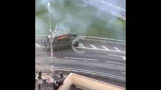 TOS-1A Buratino misses highway exit