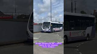 First Olympia - Wright Streetlite DF (47571): Route X1 for Swansea