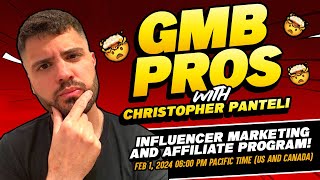 Christopher Panteli  influencer marketing and affiliate program