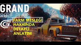 | GrandRP | Farm Mesleği Hakkında Temel Bilgiler [Öğretici]