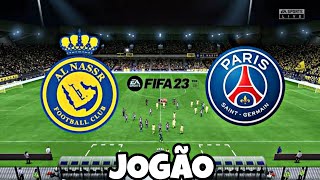 FIFA 23 - Al NASSR vs PSG! Cristiano Ronaldo,Messi, Mbappe/#fifa23 #alnassr #psg