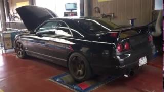 Skyline R33 GTS-T First Dynorun!