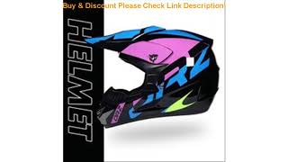 Review New Arrivals Racing Motocross Motorbike Casque Moto Capacete Moto Casco Off-road Cartoon Fli