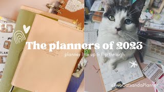 The Planner of 2023: a planner line up & flip through