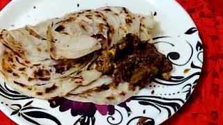 #shorts/ Kerala Parotta with Mutton Chukka / Dinner spl/ BOMMI's KITCHEN