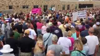 #ProtestPP Rally organized by Pro-Life Action Ministries