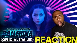 From the World of John Wick: Ballerina (2025) Official Trailer Reaction!