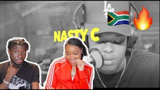 SOUTH AFRICAN RAP!!🇿🇦 Spit Fire: NASTY C Sticky Freestyle with Whoo Kid | UK REACTION!🇬🇧