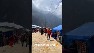 BTS clip of capturing HEAVEN .... #reels #shorts #trending #travel #kedarnath #rishikesh #trend