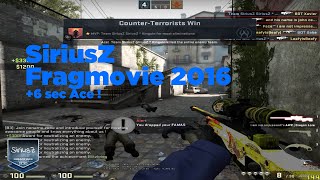 SiriusZ Fragmovie 2016 (6 sec Ace, clutches) feat. ESL PRO League Comments