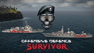 OFFENSIVE DEFENSIVE || PARALLEL TOUR ||WARZONE 1.5 || M47W SURVIVOR