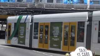 Tram 1040 sculpture, Melbourne