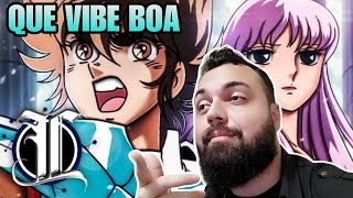 REACT | ♪ Seiya e Saori | Cavaleiro da Deusa (Saint Seiya) | LexClash