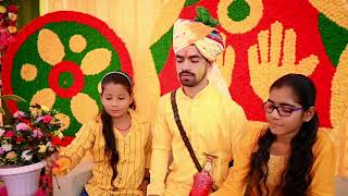 BEST HALDI CEREMONEY !! SHEKHAWAT FAMILY !! HARSHITA STUDIO BINJASI