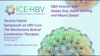 ICE-HBV Cure Symposium 2021 Q&A Session Haitao Guo, Adam Gehring, & Maura Dandri