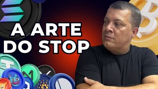 BITCOIN E MERCADO CRIPTO CAEM - É BOM COLOCAR STOP NA ORDENS? MEMECOINS - ALTCOINS - BULL RUN