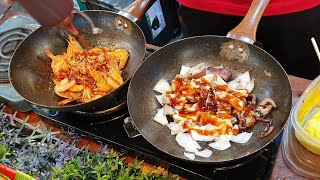 Street Foods | Buttered Garlic Shrimp | Stir Fried Squid | Street Market