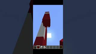 Anlı Şanlı Türk Bayrağımızın Yapılışı!  #minecraft #shorts