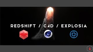 C4D Redshift/ Explosia: LIVE TUTORIAL