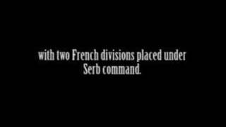 Elated Serbs and French breach the Salonika Front