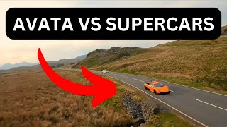 DJI AVATA - CINEMATIC SUPERCAR CHASE! LAMBORGHINI - MCLAREN - LOTUS