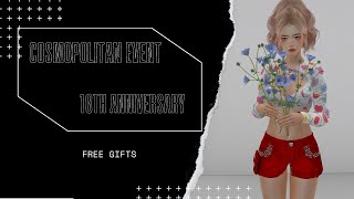 [SECONDLIFE] Free Gifts at Cosmopolitan Event 10th Anniversary!