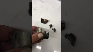 The piston was torn apart The piston from 125cc is jammed, major engine repair  #tuningparts #tuning